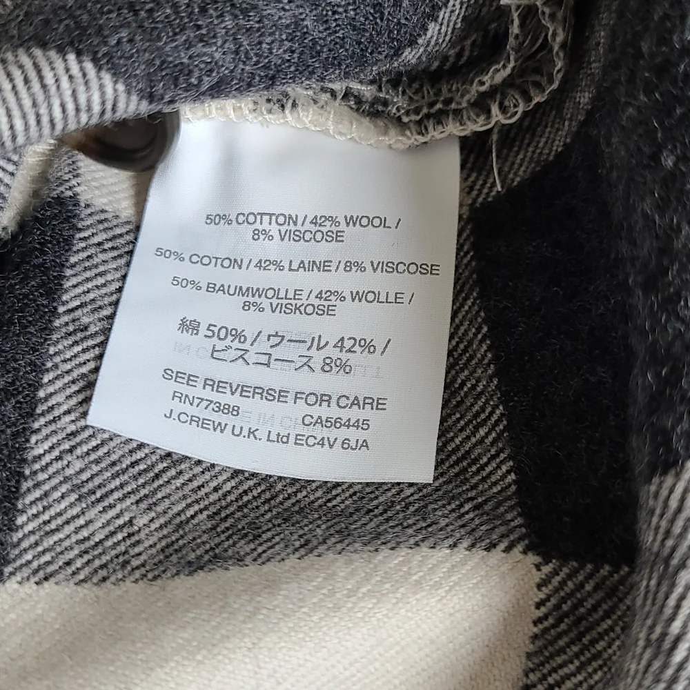 NWT J. Crew Buffalo Plaid Shirt*